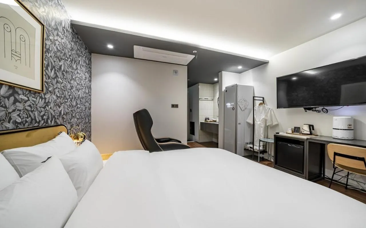 Brown Dot Hotel Sajik Baseball Stadium Puszan Dél-Korea